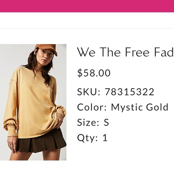 2 Free People Fade Into You Tee - Picture 7 of 8